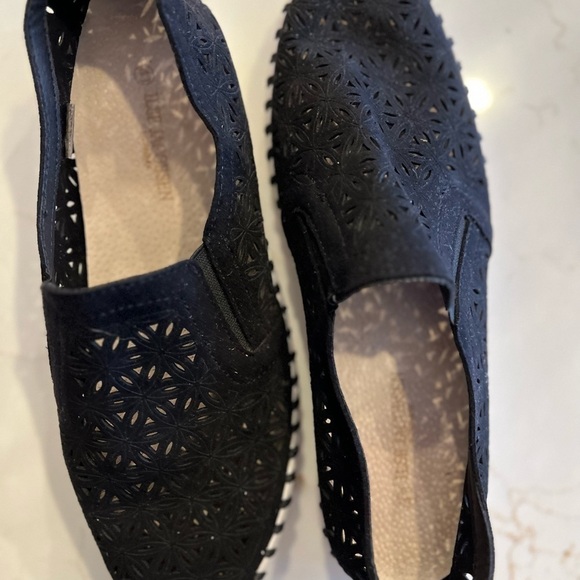 Isle Jacobsen Black Perforated Slip On Shoe EU 41 - Picture 12 of 13